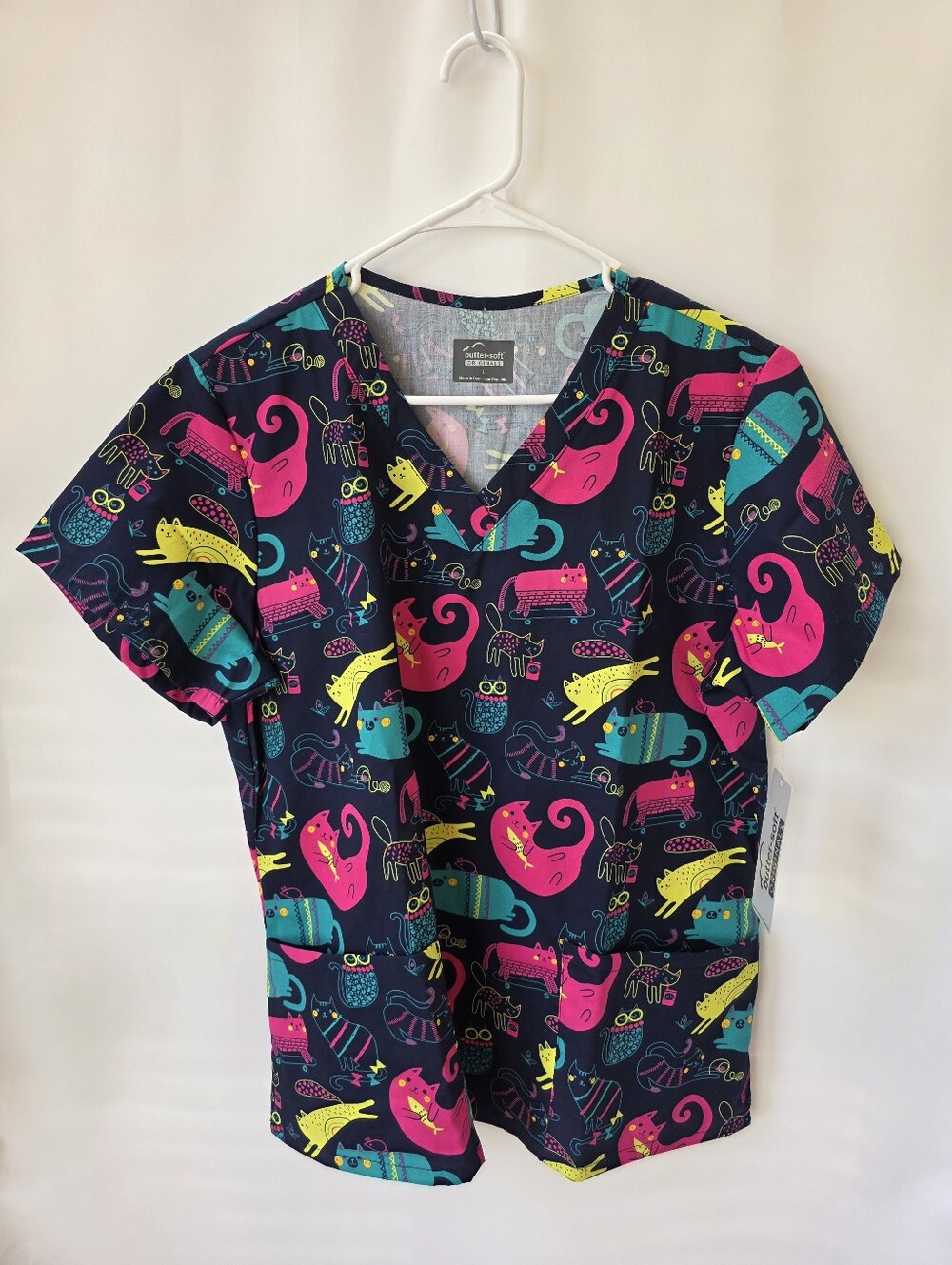 Butter-soft Originals Scrub Top Size L
